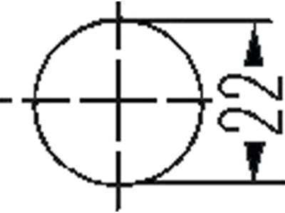 Hella® Positionsleuchte rund, vorn links/rechts, Ø außen 35 mm, 2PF 003 563-151