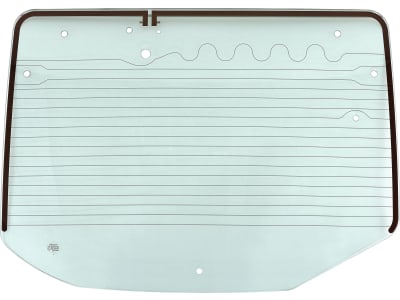 Fendt Heckscheibe grün, beheizt, für Traktor Vario 300, 500, 600, 700, 737812050090