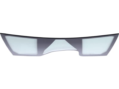 Fendt Frontscheibe unten, grün, für Traktor Vario 300, 500, 600, 700, H350810110030