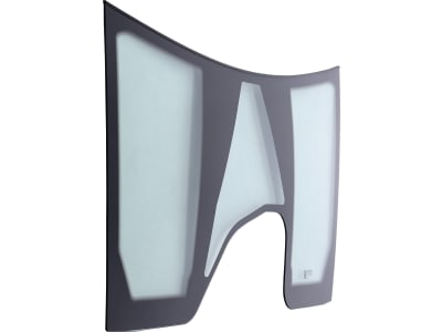 Fendt Frontscheibe unten, grün, für Traktor Vario 300, 500, 600, 700, H350810110030