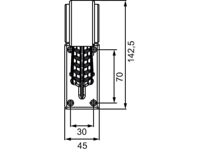 Hella® LED-Positionsleuchte abgewinkelt, seitlich rechts, 142,5 x 160 x 45 mm, 10 – 30 V DC, E9 6754, 2XS 357 004-041