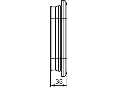 Hella® LED-Blinkleuchte quadratisch, hinten links/rechts, 164 x 117 x 35 mm, 12 – 24 V DC, 13 LEDs, E9 11523, 2BA 357 025-011 Hella® LED-Blinkleuchte quadratisch, hinten links/rechts, 164 x 117 x 35 mm, 12 – 24 V DC, 13 LEDs, E9 11523, 2BA 357 025-011