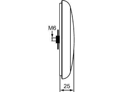 Hella® LED-Schlussleuchte rund, E4 13992, Schluss-, Brems- und Blinklicht, 10 – 30 V DC, 2SD 357 026-001