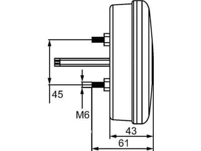 Hella® LED-Schlussleuchte rund, E9 6653, Schluss-, Brems- und Blinklicht, 10 – 30 V DC, 2SD 357 027-001 Hella® LED-Schlussleuchte rund, E9 6653, Schluss-, Brems- und Blinklicht, 10 – 30 V DC, 2SD 357 027-001