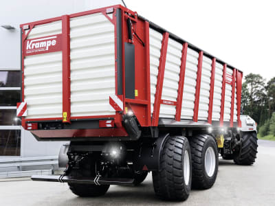 Krampe Häckselwagen "Radium 830S" Nutzlast 22 t, Transportvolumen 42 m³