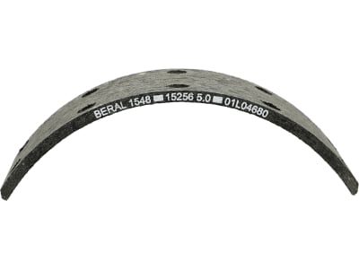 Fendt Bremsbelag 188 x 60 x 5 mm, Ø 180 mm, 10 Bohrungen, für Fußbremse Traktor Farmer 100, 138110150171