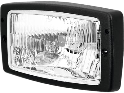 Fendt Hauptscheinwerfer links/rechts schwarz, Halogen H4, 12 V, für Traktor, Kabinendach hoch, G260900020070