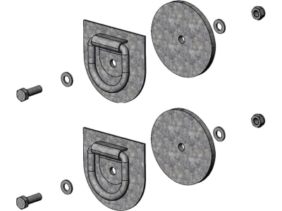 Düvelsdorf Zurrösen für Heckcontainer HD, 2 St., 3521380