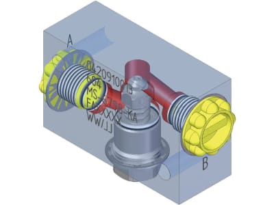 Vorspannventil "MS-6798-KA -G-" 40 bar, G 1/4" IG, 40 l/min