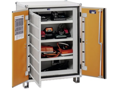 Cemo Akku-Ladeschrank "Premium Plus 8/10" 400 V, mit Füßen, 4 Ebenen, Kapazität 6 kWh, mit lockEX 2.0, 12123