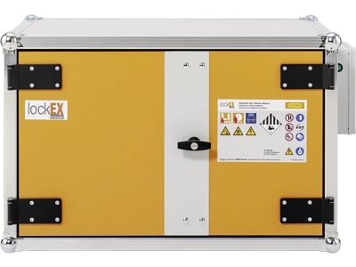 Cemo Akku-Ladeschrank "Premium 8/5" 230 V, ohne Füße, 2 Ebenen, Kapazität 3 kWh, mit lockEX 2.0, 12110