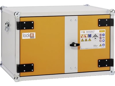 Cemo Akku-Ladeschrank "Premium 8/5" 230 V, ohne Füße, 2 Ebenen, Kapazität 3 kWh, mit lockEX 2.0, 12110