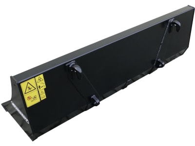 Düvelsdorf Frontladerschaufel "Kompakt" für Leichtgut, Euro-Aufnahme, geschmiedete Haken