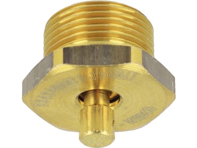 Wabco Entwässerungsventil M 22 x 1,5 AG, ohne Schlüsselring, DIN 74292-B, für Luft, Wasser, Mineralöl, 934 300 001 0