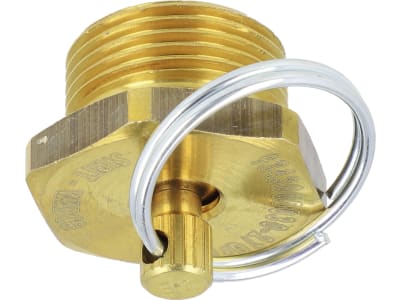 Wabco Entwässerungsventil M 22 x 1,5 AG, mit Schlüsselring, DIN 74292-C, für Luft, Wasser, Mineralöl, 934 300 003 0