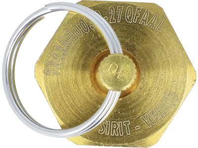 Wabco Entwässerungsventil M 22 x 1,5 AG, mit Schlüsselring, DIN 74292-C, für Luft, Wasser, Mineralöl, 934 300 003 0