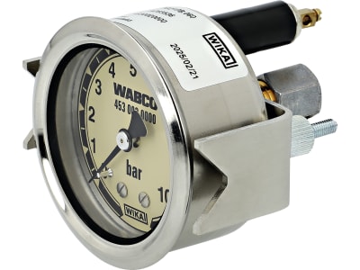 Wabco Manometer Betriebsdruck max. 10 bar, 453 002 000 0