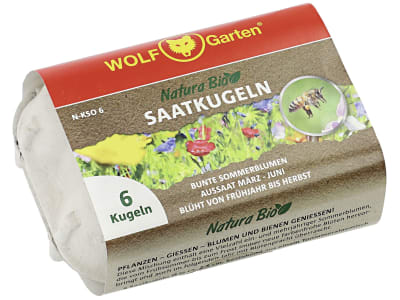 Wolf-Garten® Natura Bio Saatkugeln "N-KSO 6", 3850050