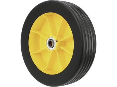 Wolf-Garten® Ersatzrad 200 x 49 mm, Ø Achse 12 mm, Breite Nabe 42 mm, für Wolf Garten Rasenmäher, 6340051