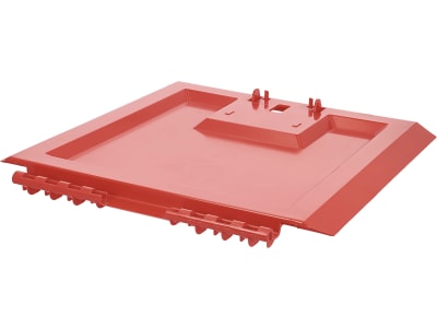 Wolf-Garten® Schutzklappe Kunststoff, rot, für Fangkorb, 4740345