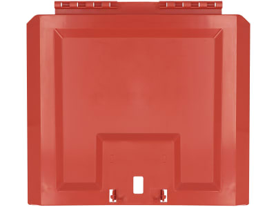 Wolf-Garten® Schutzklappe Kunststoff, rot, für Fangkorb, 4740345