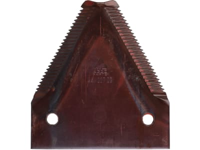 Fendt Messerklinge gezahnt, 82 x 76 x 3 mm für Mähmesser Mähdrescher Fendt, Massey Ferguson, D44103700