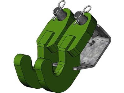 Düvelsdorf Haken für Silowalze mit Seitenverschub, 2912375