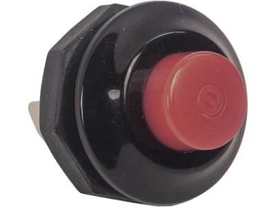 Herth + Buss Druckknopfschalter rot; schwarz, 2 x Flachsteckanschluss 6,3 mm, 12 V 20 A; 24 V 10 A, 70 468 260 Herth + Buss Druckknopfschalter rot; schwarz, 2 x Flachsteckanschluss 6,3 mm, 12 V 20 A; 24 V 10 A, 70 468 260