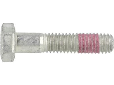 Schumacher Sechskantschraube DIN 931; ISO 4014 M 6 x 28 mit Sicherung, für Messerkopf, 25 St., 