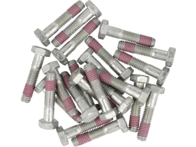 Schumacher Sechskantschraube DIN 931; ISO 4014 M 6 x 28 mit Sicherung, für Messerkopf, 25 St., 