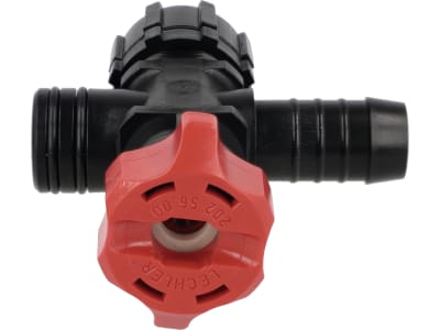 Düsenkörper, 1 x Steckanschluss; 1 x Tülle, für Feldspritzleitung Holder