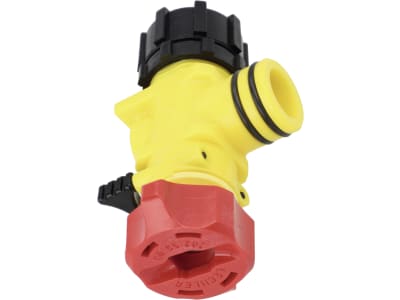 Düsenkörper, 1 x Steckanschluss; 1 x Endstück, für Feldspritzleitung Holder