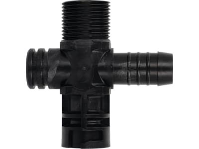 Düsenkörper, 1 x Steckanschluss; 1 x Tülle, für Feldspritzleitung Holder