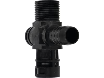 Düsenkörper, 1 x Steckanschluss; 1 x Tülle, für Feldspritzleitung Holder