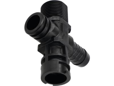 Düsenkörper, 1 x Steckanschluss; 1 x Tülle, für Feldspritzleitung Holder