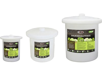roto® Fass für das Fermentieren von verschiedenem Gemüse, Polyethylen