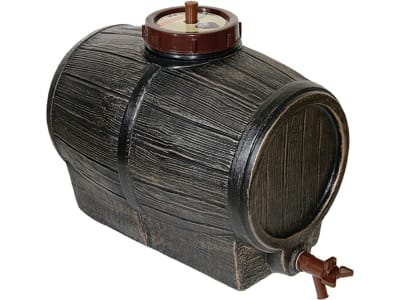 roto® Getränkefass "Barik" 30 l, Holzoptik, Polyethylen, 2100062600