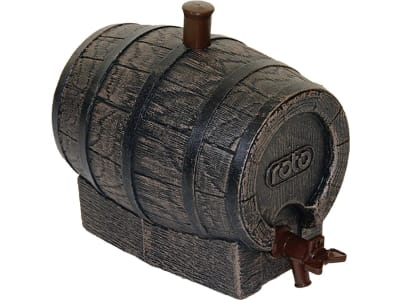 roto® Getränkefass "Barik" 2 l, Holzoptik, Polyethylen, 2100061950