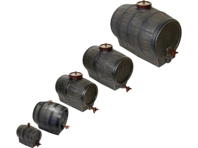 roto® Getränkefass "Barik" Holzoptik, Polyethylen