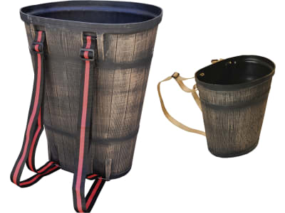 roto® Tragebütte Holzoptik, Polyethylen, für Trauben