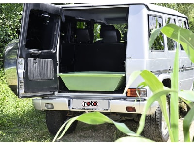 roto® Wildwanne für den Transport durch Wald und Wiesen