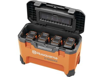 Husqvarna® Akku-Ladebox "C1000X4" mit 4 Akkus, 9708587-01