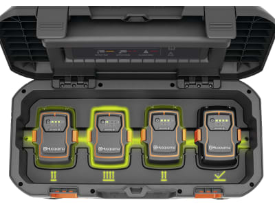 Husqvarna® Akku-Ladebox "C1000X4" mit 4 Akkus, 9708587-01