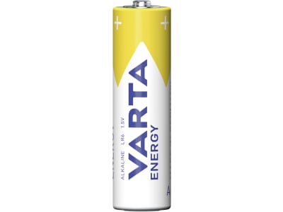 VARTA Batterie Alkaline Energy AA; Mignon; LR6 1,5 V/2.800 mAh, 24 St. Karton, 4106229234