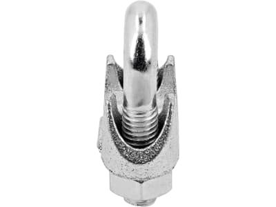 Hevi Seilklemme Metall verzinkt, DIN 741 für Stahlseil, 2 St.
