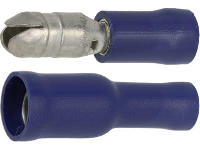 Hevi Rundstecker und Rundsteckhülsen-Sortiment 1,5 – 2,5 mm², 10 St., teilisoliert