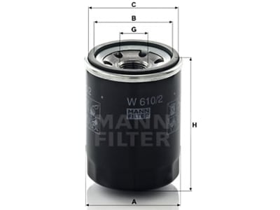 MANN Ölfilter "W 610/2"