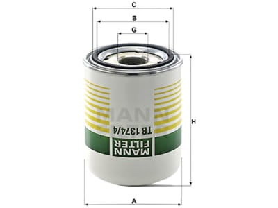 MANN Lufttrocknerpatrone "TB 1374/4X", für Druckluftbremsanlage Mercedes-Benz MANN Lufttrocknerpatrone "TB 1374/4X", für Druckluftbremsanlage Mercedes-Benz