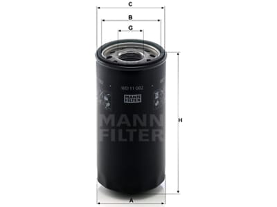 MANN Hydraulikfilter "WD 11 002"