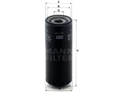 MANN Hydraulikfilter "WD 11 003"